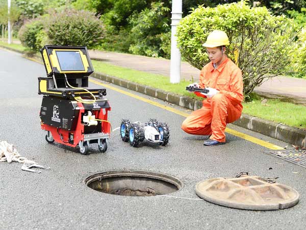 叶集管道机器人检测